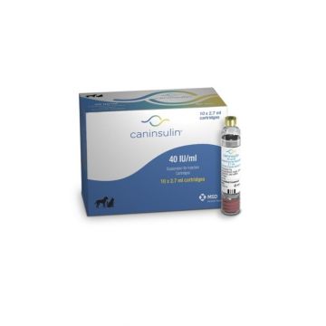Caninsulin VetPen Cartridges  - 2.7ml Suspension for Injection - 10 Pack